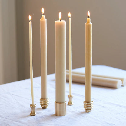 Taper Beeswax Candle - 20cm