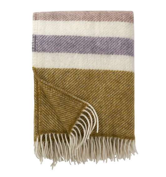 Gotland stripe Wool Throw