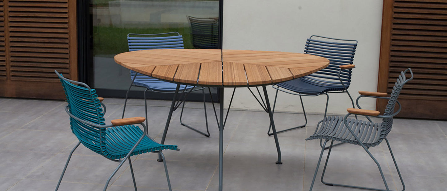 Leaf Dining Table | Bamboo |click & collect only